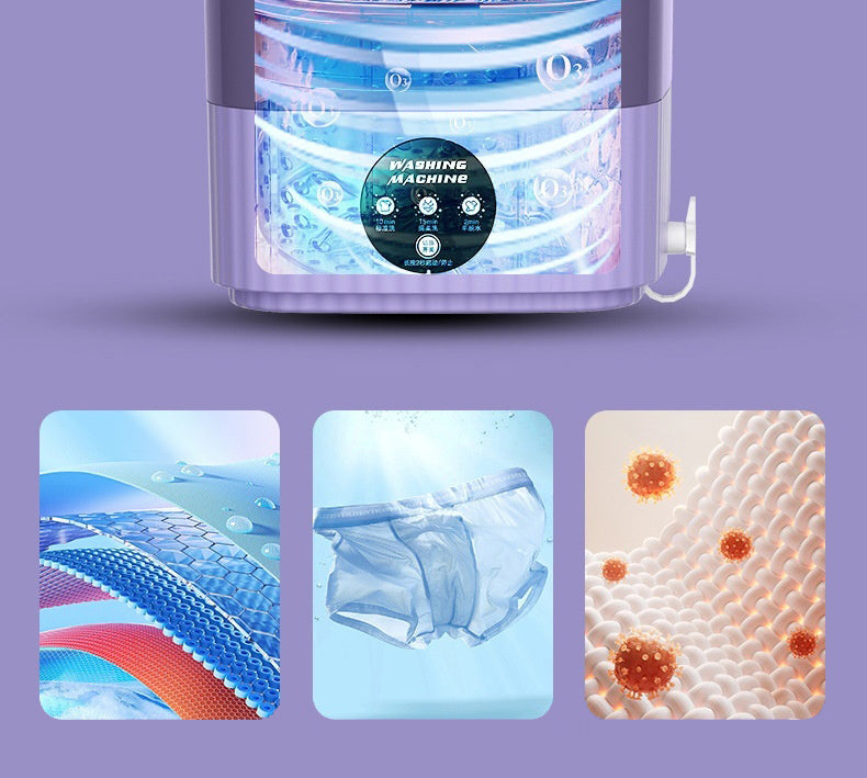 LUXE OPVOUWBARE MINI WASMACHINE 8L