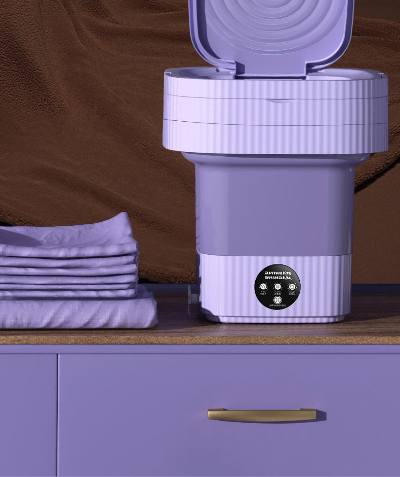 LUXE OPVOUWBARE MINI WASMACHINE 8L