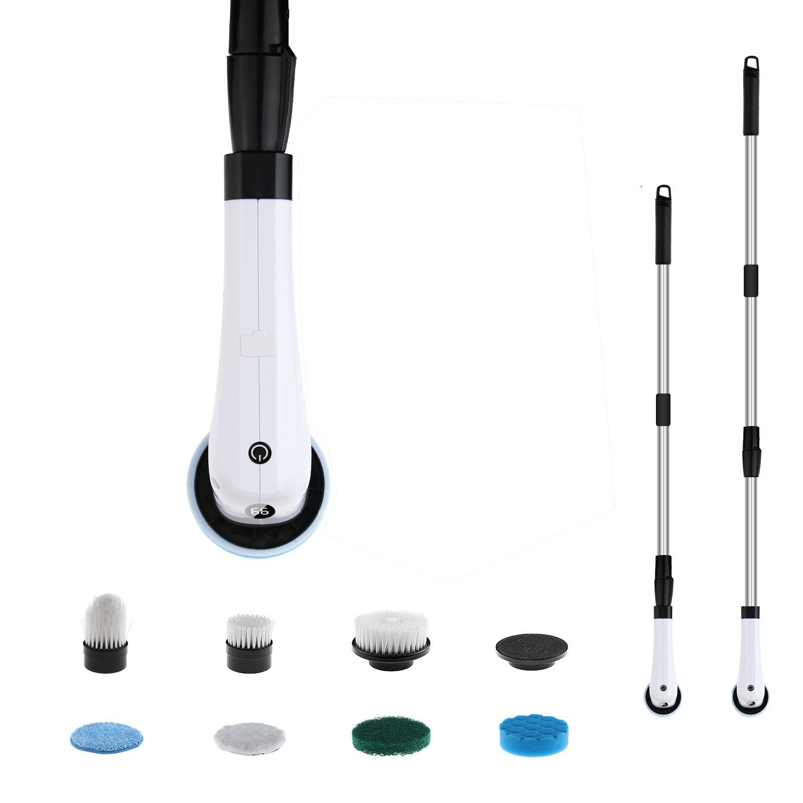 LUXE ELEKTRISCHE REINIGINGSBORSTEL 7-IN-1