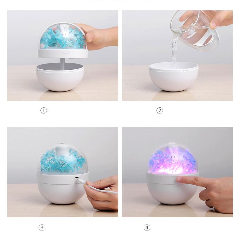 LUXE LUCHTBEVOCHTIGER IN KONIJNVORM