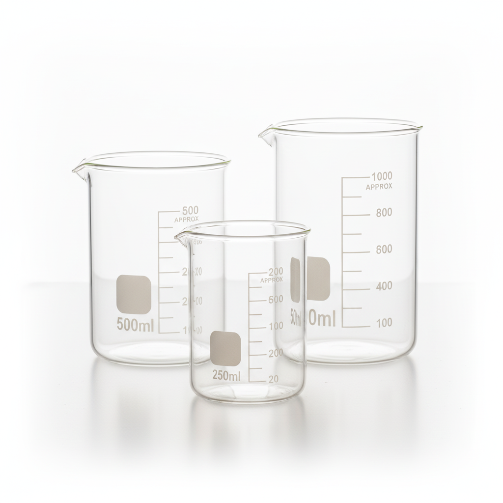 BOROSILICAAT MAATBEKER – ULTIEME PRECISIE IN MINIMALISTISCH GLAS