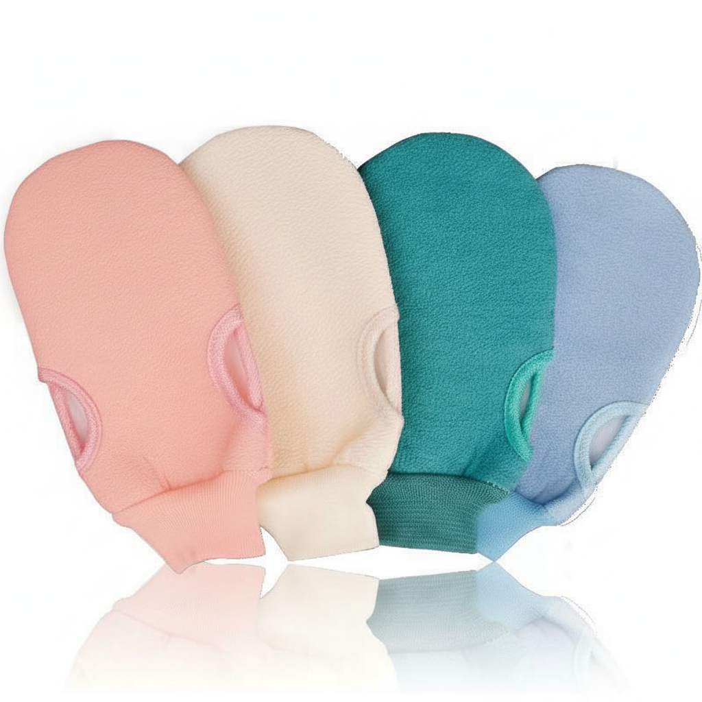 SCRUB HANDSCHOEN LUXE – EENVOUD EN ZACHTHEID VOOR DE HUID