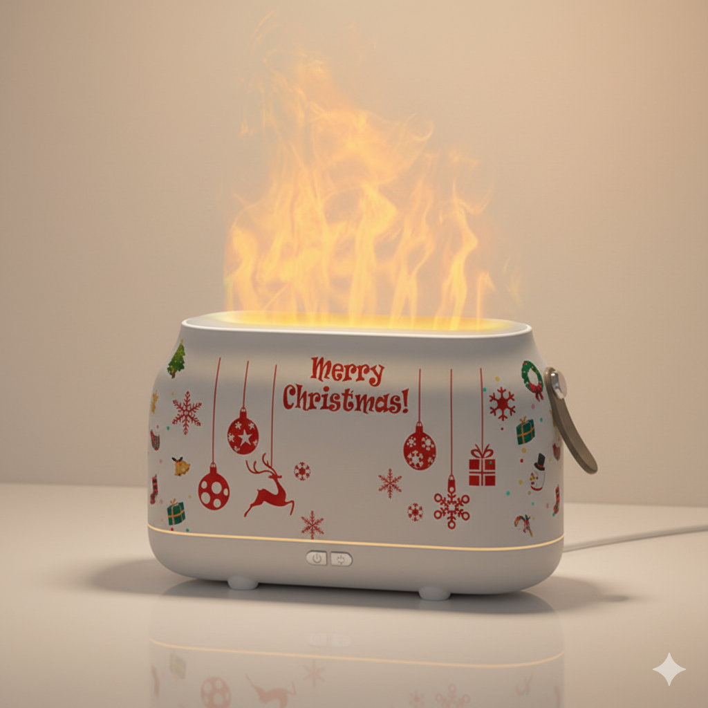FLAME DIFFUSER KERST – STILLE, VURIGE FEESTSFEER