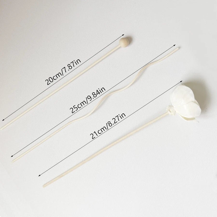 AROMATHERAPIE DIFFUSER STICKS – NATUURLIJKE ROTAN EN JASMIJN