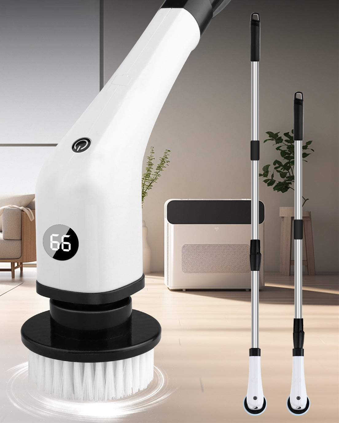 LUXE ELEKTRISCHE REINIGINGSBORSTEL 7-IN-1